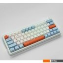 Клавиатуры Cyberlynx ZA63 Pro White Blue Orange (TNT Yellow)