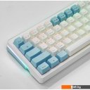 Клавиатуры Cyberlynx ZA63 Pro White Blue Orange (TNT Yellow)