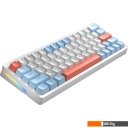 Клавиатуры Cyberlynx ZA63 Pro White Blue Orange (TNT Yellow)