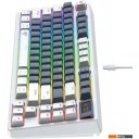 Клавиатуры Havit Gamenote KB884L RGB (белый, Content Red)