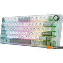 Клавиатуры Royal Kludge R75 RGB Sky Cyan (RK Silver)