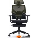 Офисные кресла и стулья CACTUS CS-CHR-MC01-LGNBK (черный/салатовый)
