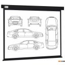 Проекционные экраны CACTUS Wallscreen 213x213 CS-PSW-213X213-BK