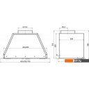 Вытяжки Elikor Врезной блок Flat 52П-650-К3Д (черный) (954638)