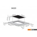 Варочные панели Zorg INO31 black