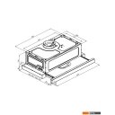 Вытяжки Konigin Pixel 60 (черный)