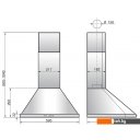 Вытяжки Elikor Сигма 60П-650-К3Д 942264 (антрацит/бронза)