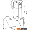 Вытяжки Krona Alva 600 S (черный)