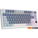 Клавиатуры Royal Kludge RK-M75 RGB Ocean Blue (RK Silver) Клавиатуры Royal Kludge RK-M75 RGB Ocean Blue (RK Silver)