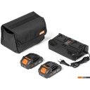 Воздуходувки Daewoo Power DABL 7042Li Set (с 2-мя АКБ)