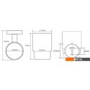 Аксессуары для ванной и туалета Bemeta Omega 204601 Аксессуары для ванной и туалета Bemeta Omega 204601