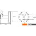 Аксессуары для ванной и туалета Bemeta Omega 204601 Аксессуары для ванной и туалета Bemeta Omega 204601