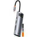 USB-хабы и док-станции Baseus Metal Gleam Series 7-in-1 Multifunctional Type-C WKWG020113