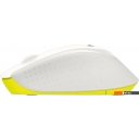 Мыши Logitech M330 Silent Plus (белый/желтый)