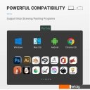 Графические планшеты Parblo Ninos N10B (черный)