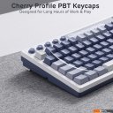 Клавиатуры Royal Kludge M87 RGB Ocean Blue (RK Beige)