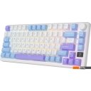 Клавиатуры Royal Kludge RK-M75 RGB Taro Milk (RK Silver) Клавиатуры Royal Kludge RK-M75 RGB Taro Milk (RK Silver)