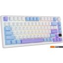 Клавиатуры Royal Kludge RK-M75 RGB Taro Milk (RK Silver)