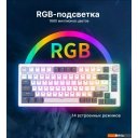 Клавиатуры Royal Kludge RK-H81 RGB White Night (RK Brown)