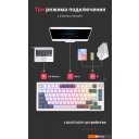 Клавиатуры Royal Kludge RK-H81 RGB White Night (RK Brown)