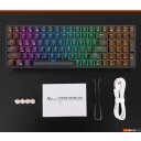 Клавиатуры Royal Kludge RK100 RGB (черный, RK Brown)