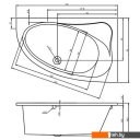 Экраны под ванну Riho Lyra 140x90x57 R 209269 P051N0500000000