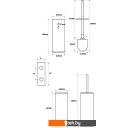 Аксессуары для ванной и туалета Bemeta Dark 102313060 Аксессуары для ванной и туалета Bemeta Dark 102313060
