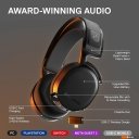 Наушники и гарнитуры SteelSeries Arctis 7+ Wireless (черный)