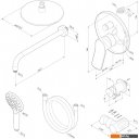 Душевые системы и гарнитуры AM.PM X-Joy FB85A1RH20