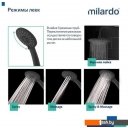 Душевые системы и гарнитуры Milardo Rora RORBL4FM06