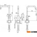 Смесители Paulmark Logas Lo213021-BR (бронза)