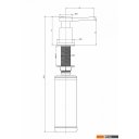 Аксессуары для ванной и туалета Paulmark Brevit D005-BR (бронза)