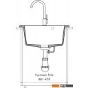 Кухонные мойки GranFest Rondo GF-R480 (кашемир)