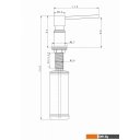 Аксессуары для ванной и туалета Paulmark Kraft D003-401TB (черный/антрацит)