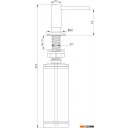 Аксессуары для ванной и туалета Paulmark Decus D004-418(BLM) (черный/черный металлик)