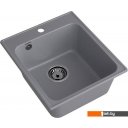 Кухонные мойки GranFest QUARZ Z-17 (темно-серый) Кухонные мойки GranFest QUARZ Z-17 (темно-серый)