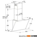 Вытяжки MAUNFELD Amber 60 Glass (белый)