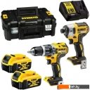 Наборы электроинструментов DeWalt DCK266P2T (шуруповерт, гайковерт, кейс)