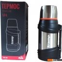 Термосы, термокружки и многоразовые стаканы TRAMP Travel Line 1.3л TRC-138м (серебристый)