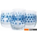 Тарелки, салатники, блюда и наборы Luminarc Луиз Лондон Топаз S1238 (16пр)