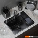Кухонные мойки Mixline 547234 (черный графит, 3 мм)