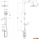 Душевые системы и гарнитуры Lemark LM8809C