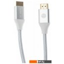 Кабели, адаптеры, разветвители CACTUS HDMI - HDMI CS-HDMI.2.1-1.8 (1.8 м, серебристый)