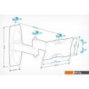 Кронштейны Holder LCDS-5064 (белый)