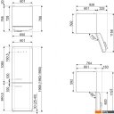 Холодильники Smeg FAB32RPK5