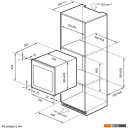 Винные шкафы LEX LWD6036BL