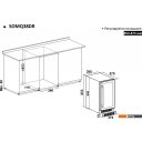 Винные шкафы Temptech SOMQ38DRB-24