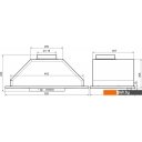 Вытяжки Elikor Врезной блок 52Н-400-К3Д