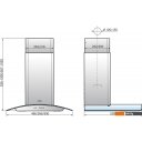 Вытяжки Elikor Аметист 90П-650-К3Д (черный)