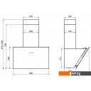 Вытяжки Elikor Антрацит 60П-650-Е3Д (белый) (185578)